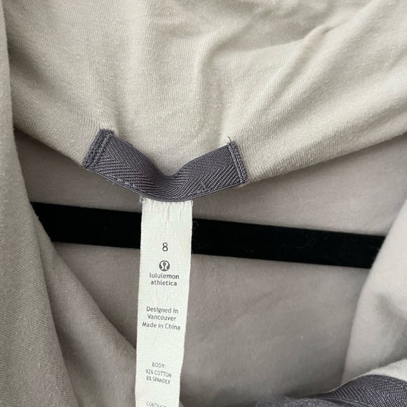 LULULEMON yoga wrap asymmetrical zip up jacket 8 - Picture 6 of 15